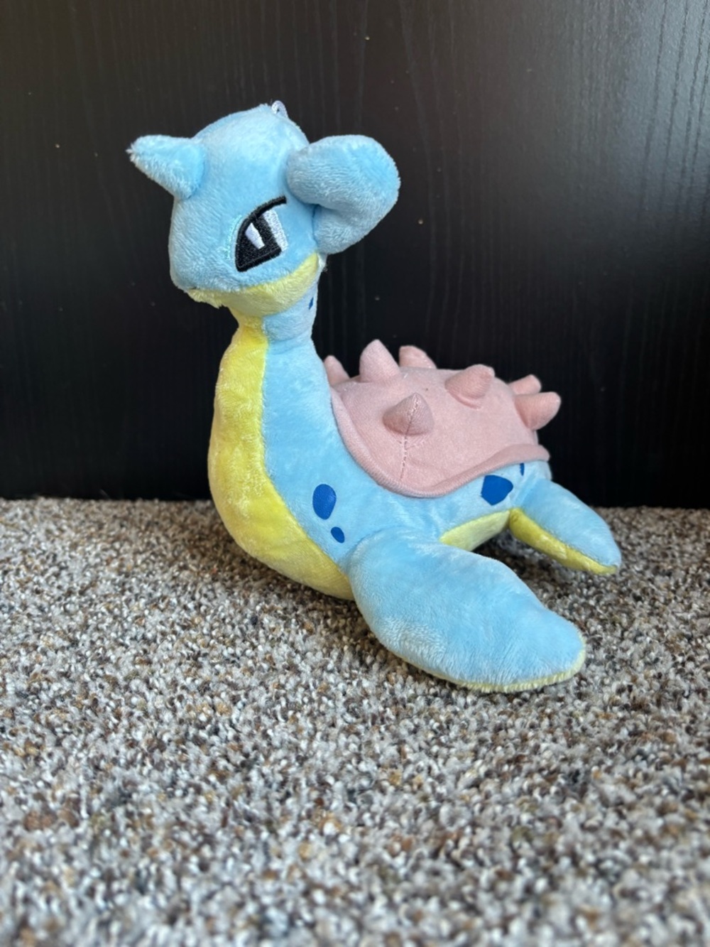 Pokemon Lapras Plush New Nintendo Stuffed Animal Blue Water Type Collectible
